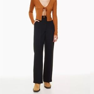 Aritzia effortless pants black